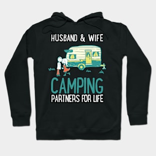 Camping Meme Husband Wife Hoodie